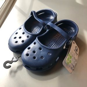 Crocs Girls Mary Jane SZ 12/13